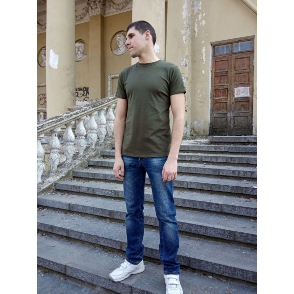 Футболка чоловіча хаки